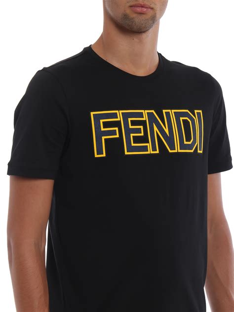 fendi black cotton shirt